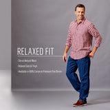 Wrangler Authentics Jean de Ajuste Relajado para Hombre