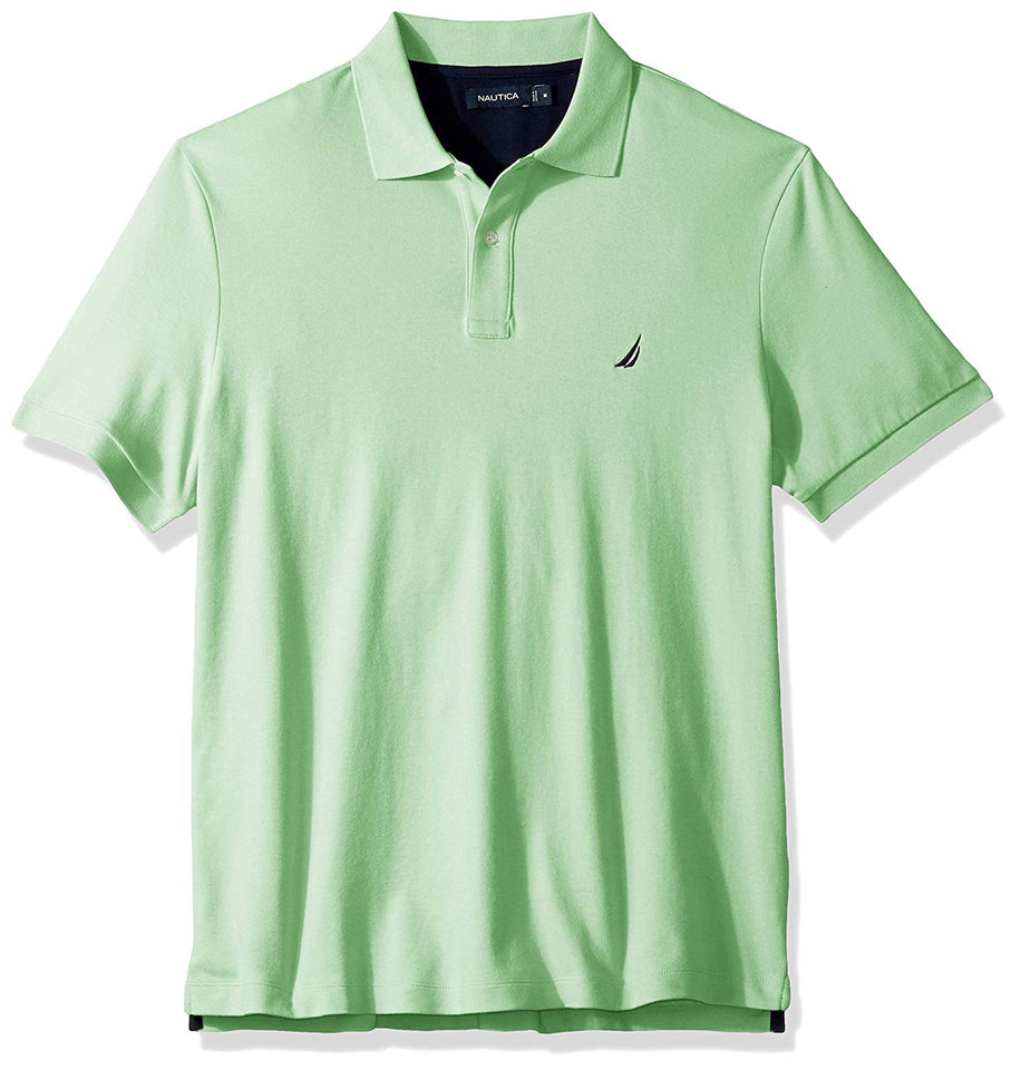 Nautica - Polo de Manga Corta para Hombre (algodón Suave)