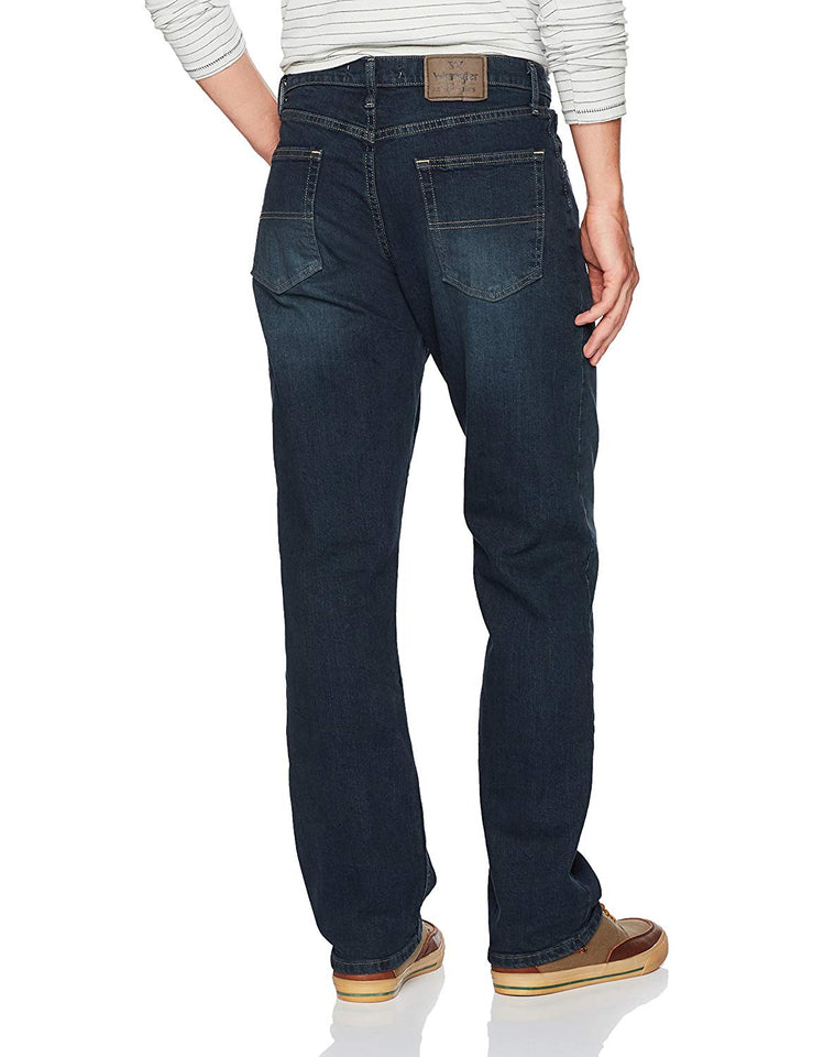 Wrangler Authentics Jean de Ajuste Relajado para Hombre