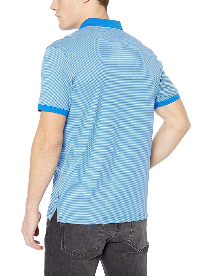 Calvin Klein Liquid Touch Polo sólido con protección UV para Hombre