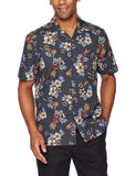 28 Palms Amazon Brand Camisa Hawaiana Tropical, 100% algodón, Tallas extendidas, para Hombre